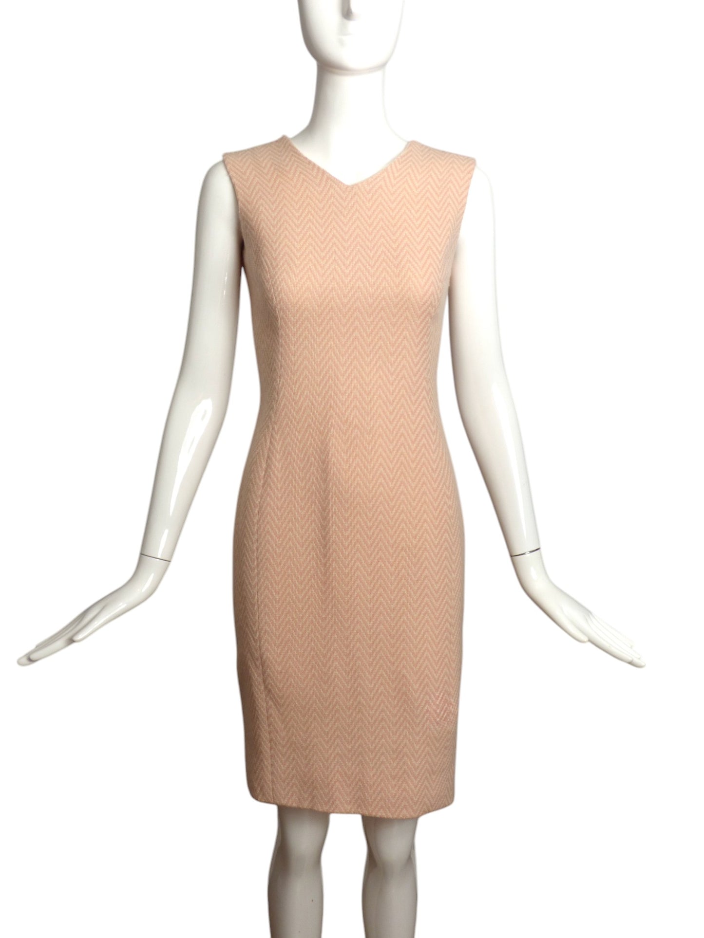 GIANNI VERSACE- 1990s Wool Sheath Dress, Size 4