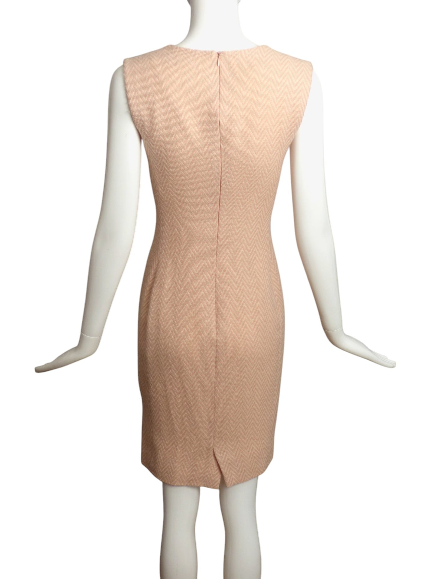 GIANNI VERSACE- 1990s Wool Sheath Dress, Size 4