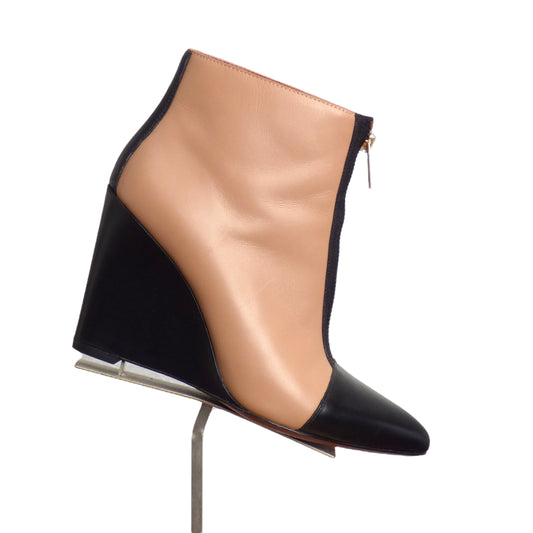 MARC BY MARC JACOBS- Cap Toe Ankle Boots, Size 37