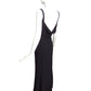 CLAUDE MONTANA- 1990s Black Crepe Evening Gown, Size 6