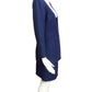 CLAUDE MONTANA- 1990s Navy Cotton Skirt Suit, Size 6