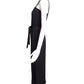 BILL BLASS- 1970s Black Crepe Evening Gown, Size 2