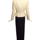 BILL BLASS- 1970s Gown & Jacket Ensemble, Size 4