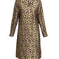 DRIES VAN NOTEN-  Metallic Brocade Coat, Size 10