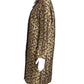 DRIES VAN NOTEN-  Metallic Brocade Coat, Size 10