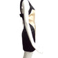 THIERRY MUGLER- AS IS 1990s Satin & Crepe Mini Dress, Size 6