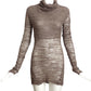 HELMUT LANG- Sweater Knit Mini Dress, Size 8