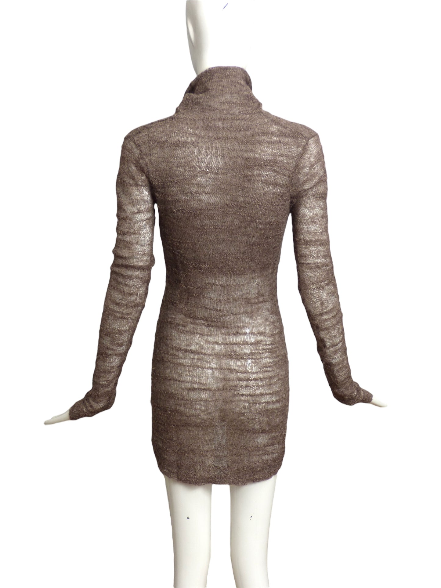 HELMUT LANG- Sweater Knit Mini Dress, Size 8