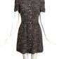 DOLCE & GABBANA- Wool Boucle Shift Dress, Size 4