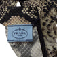 PRADA- 2019 Cotton Reptile Print Fit & Flair Dress, Size 6