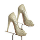 MIIU MIU- Green Patent Platform Pumps, Size 36.5