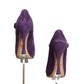 PRADA- Purple Suede Mary Jane Platform Pumps, Size 36