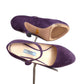 PRADA- Purple Suede Mary Jane Platform Pumps, Size 36