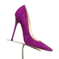 JIMMY CHOO- Raspberry Suede Heels, Size 35.5