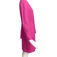 CLAUDE MONTANA- 1980s Pink Wool Skirt Suit, Size 8