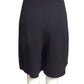 GENNY- 1990s Black Wool Pleat Bloomer Shorts, Size 10