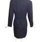 GIANNI VERSACE- 1980s Navy Wool Skirt Suit, Size 8