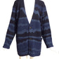 ISSEY MIYAKE PLANTATION- 1991 Wool Stripe Cardigan, Size-Medium