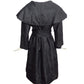 1950s Black Taffeta Evening Coat, Size 8