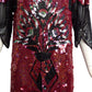 JUDITH ANN- 1980s Bead & Sequin Cocktail Dress, Size 6