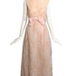 ESTHER WOLF- Pink Beaded Lace Gown, Size 6