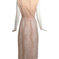 ESTHER WOLF- Pink Beaded Lace Gown, Size 6