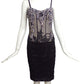 MANDALAY- NWT Black Bustier Lace Dress, Size 4