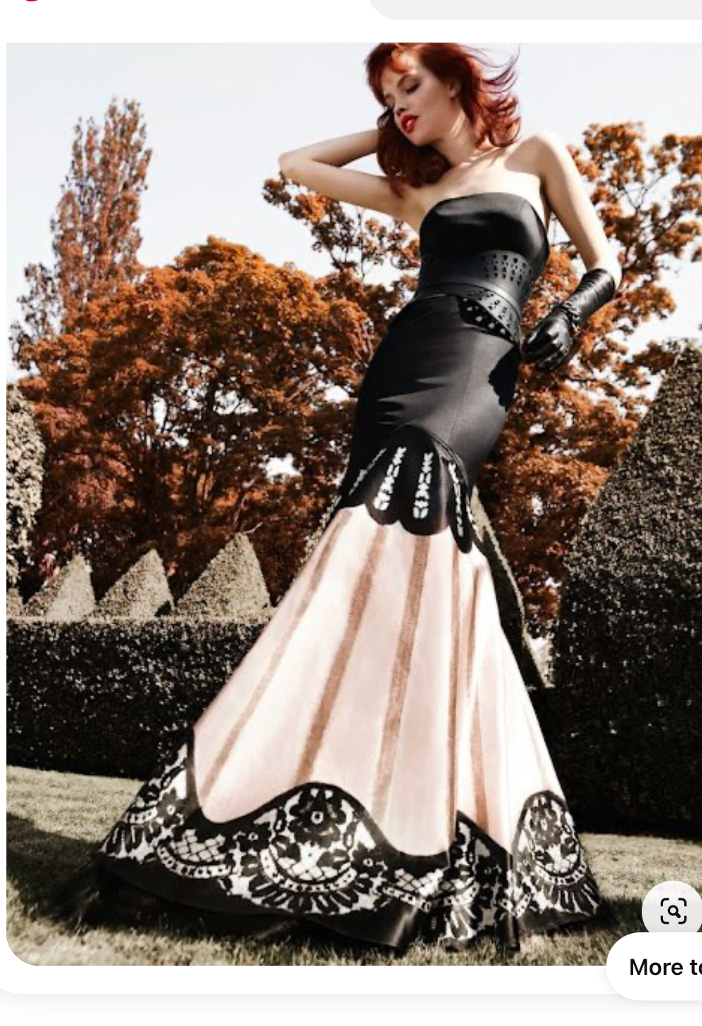 TEMPERLEY- NWT 2011 Satin Print Ballgown, Size 8