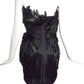 MANDALAY- NWT 2011 "Black Swan" Feather Mini Dress, Size 10