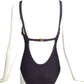 HERVE LEGER- Black Bandage Knit Swimsuit, Size 4