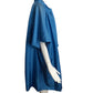 AS IS- 1950s Blue Taffeta Evening Coat, Size 6