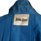 AS IS- 1950s Blue Taffeta Evening Coat, Size 6