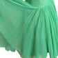 ORIGINAL BY RUDOLF- 1960s Green Beaded Chiffon Party Dress, Size 2