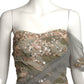 MANDALAY-NWT Sage Scalloped Chiffon Embellished Dress, Size 6