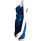 MANDALAY- NWT 2011 "Blue Swan" Feather Mini Dress, Size 6