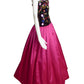 ESCADA- 1992 Sequin Velvet & Satin Ballgown, Size 10