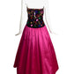 ESCADA- 1992 Sequin Velvet & Satin Ballgown, Size 10