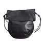 BOTTEGA VENETA- 1970s Black Leather Shoulder Bag