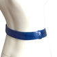 JUDITH LEIBER- 1980s Blue Snakeskin & Quartz Adjustable Belt