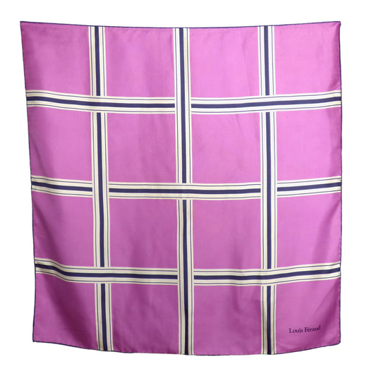 LOUIS FERAUD-1980s Silk Twill Scarf