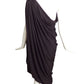 LANVIN- 2008 Black Draped One Should Dress, Size 6