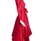 SCASSI- 1987 Fuchsia Taffeta Ball Gown, Size 4