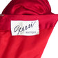 SCASSI- 1987 Fuchsia Taffeta Ball Gown, Size 4