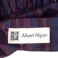 ALBERT NIPON- 1981 Taffeta Stripe Dress, Size 8