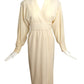 ADELE SIMPSON- 1980s Wool Wrap Dress, Size 10