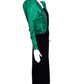 GIVENCHY- AS IS 1980s Satin & Velvet Evening Gown, Size 6