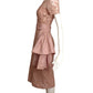 1950s Pink Lace Cocktail Dress, Size 4