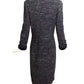 ADOLFO- 1980s Wool & Velvet Knit Coat, Size 8