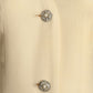CHRISTIAN DIOR- AS IS 1980s Ivory Wool Dress, Size 6