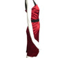 DOLCE & GABBANA- Red Satin Wiggle Dress, Size 6